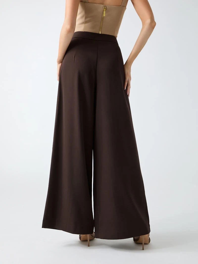 Marciano wide-leg pleated pants