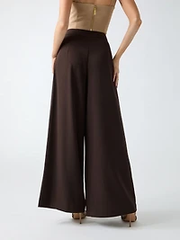 Marciano wide-leg pleated pants
