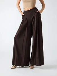 Marciano wide-leg pleated pants