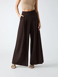 Marciano wide-leg pleated pants