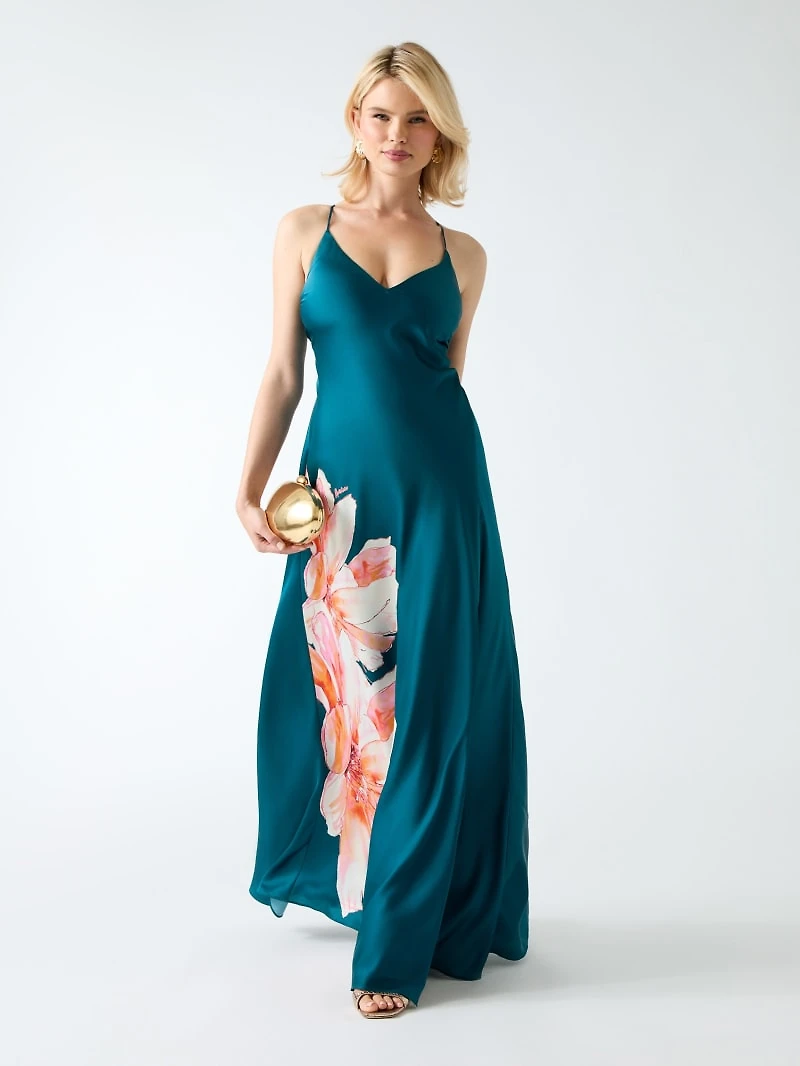Marciano floral print maxi dress