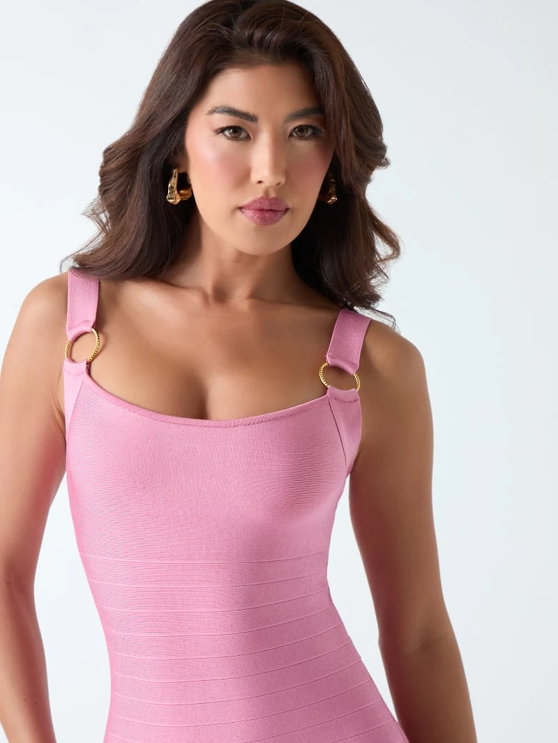 Marciano bandage mini dress