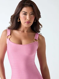 Marciano bandage mini dress