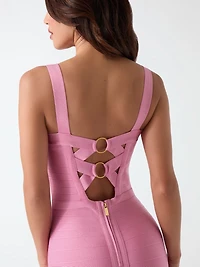 Marciano bandage mini dress