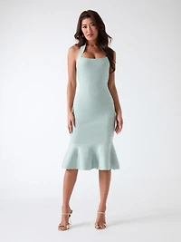 Marciano halter-neck midi dress