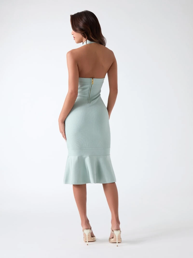 Marciano halter-neck midi dress
