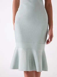 Marciano halter-neck midi dress