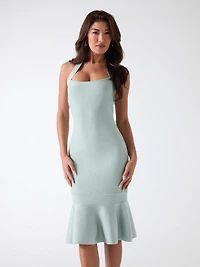 Marciano halter-neck midi dress
