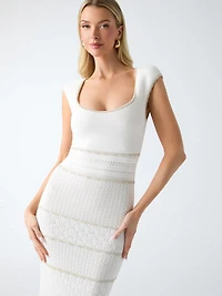 Marciano sweater maxi dress