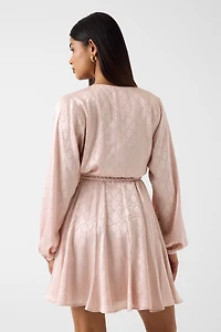 Marciano fit and flare mini dress
