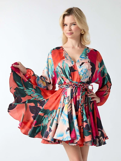 Marciano fit & flare dress