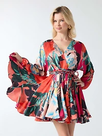 Marciano fit & flare dress