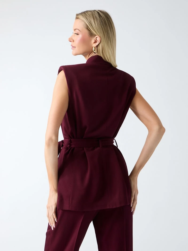 Marciano wool-blend waistcoat