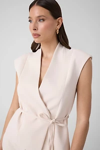 Marciano belted waistcoat