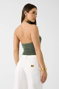 Marciano halter-neck bodysuit