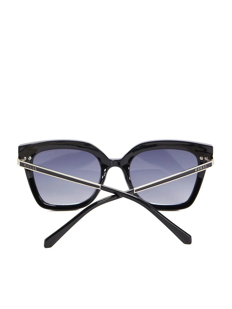 Plastic Cat-Eye Sunglasses