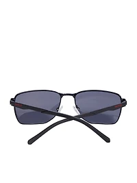 Rectangle Metal Pilot Sunglasses