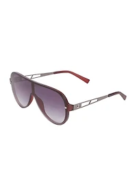 Future Rimless Aviator Sunglasses