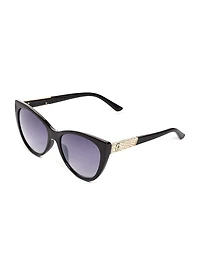 Plastic Cat-Eye Sunglasses