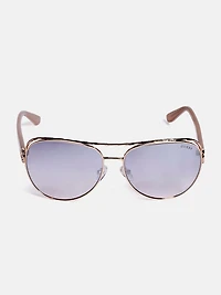Tinted Aviator Sunglasses