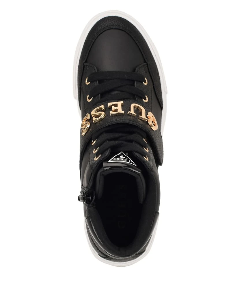 Mizzly Logo High-Top Sneakers