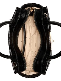 Idra Small Faux-Leather Satchel