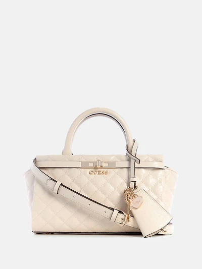 Idra Small Faux-Leather Satchel