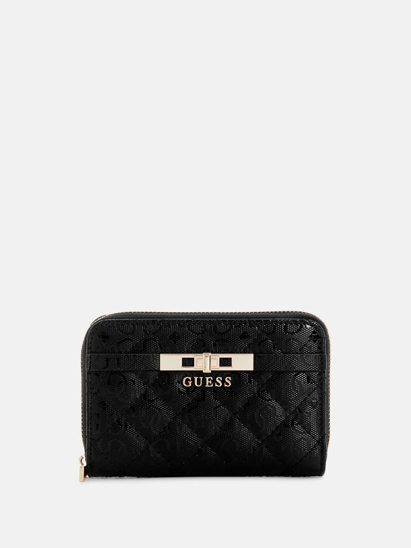 Idra Shine Medium Zip-Around Wallet