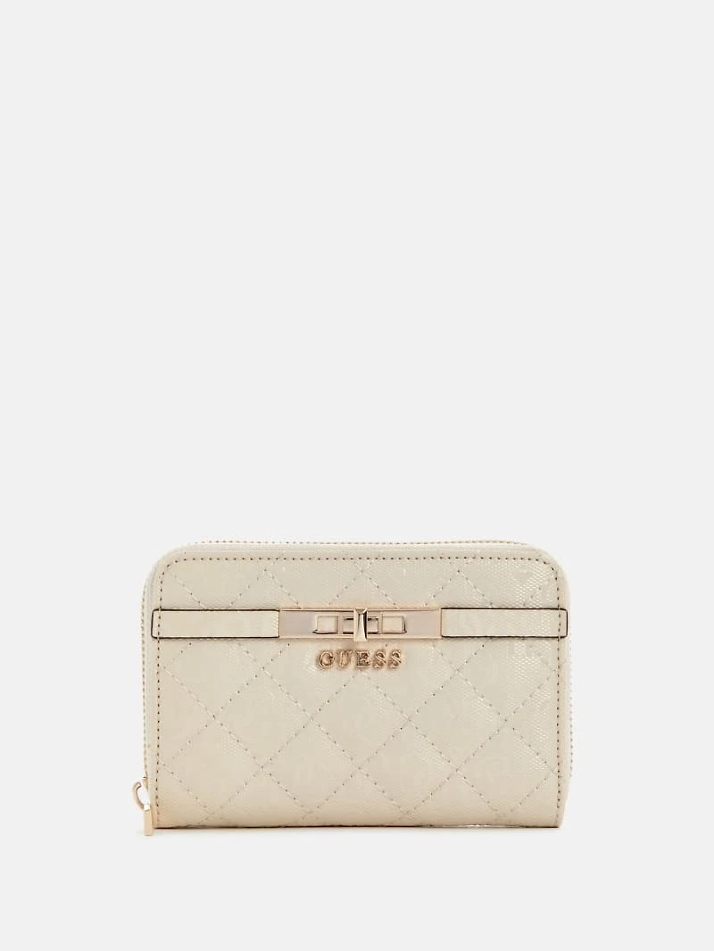 Idra Shine Medium Zip-Around Wallet