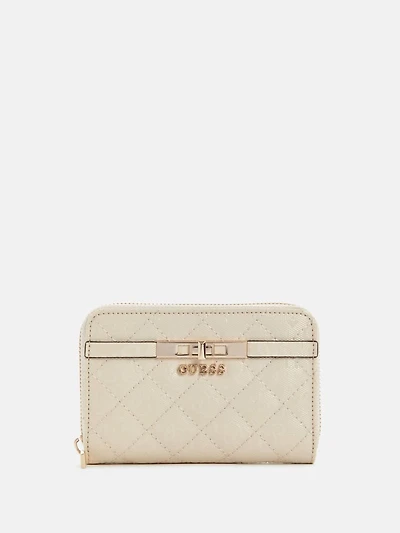 Idra Shine Medium Zip-Around Wallet