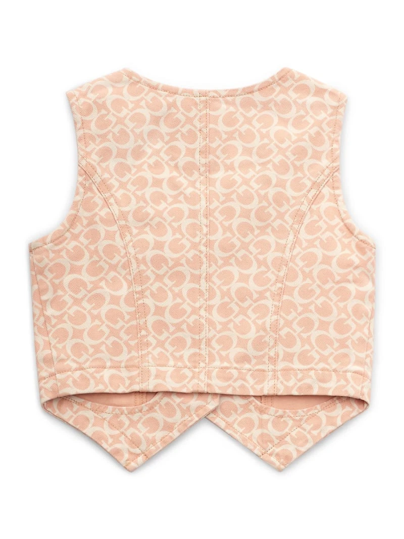 Venus Denim Logo Vest (7-14)
