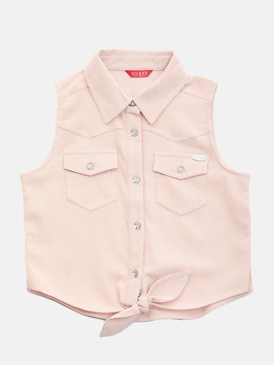Patty Button-Up Vest (7-14)