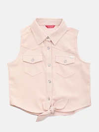 Patty Button-Up Vest (7-14)