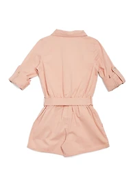 Desert Denim Romper (7-14)