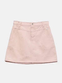 Sparkle Twill Skirt (7-14)