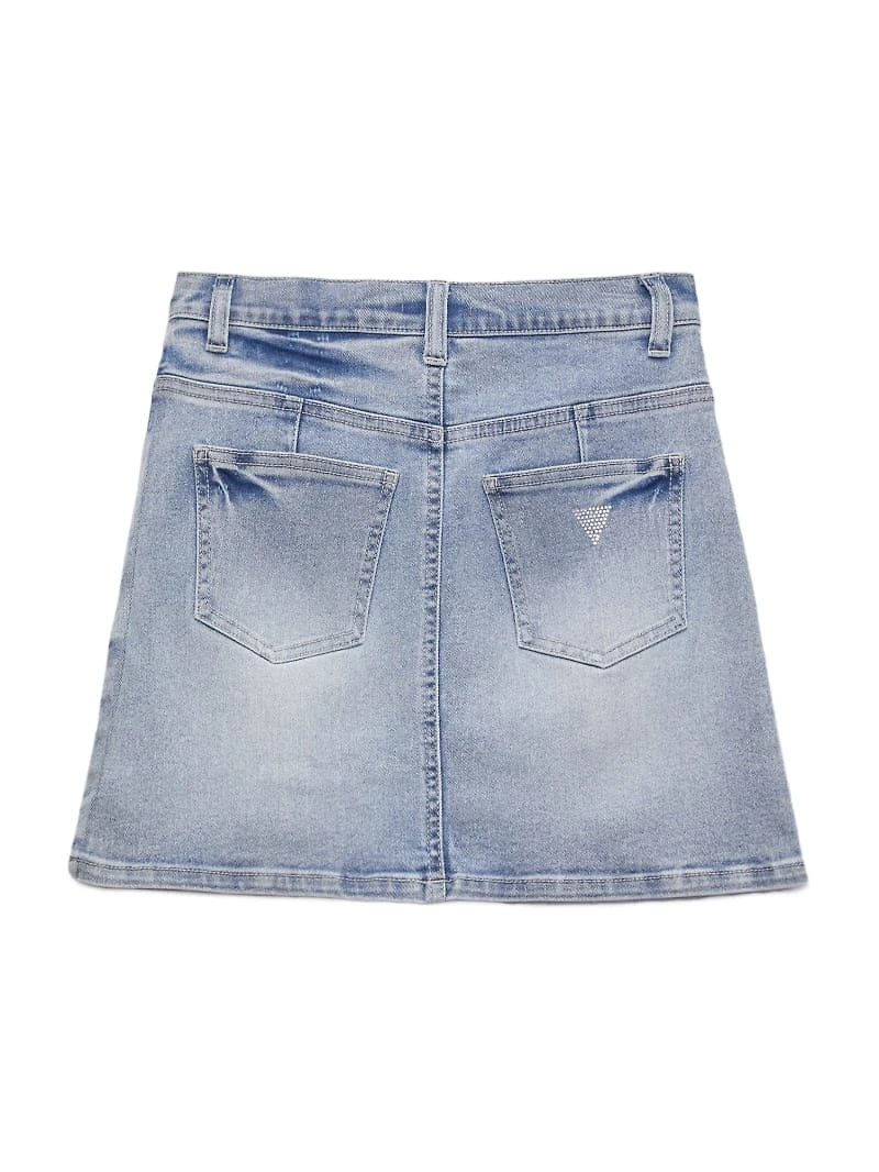 Sparkle Denim Skirt (7-14)