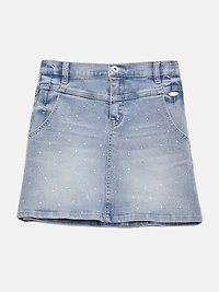 Sparkle Denim Skirt (7-14)