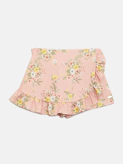 Flamingo Floral Skort (2-6)