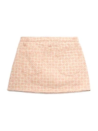 Venus Denim Logo Skirt (7-14)