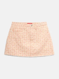 Venus Denim Logo Skirt (7-14)