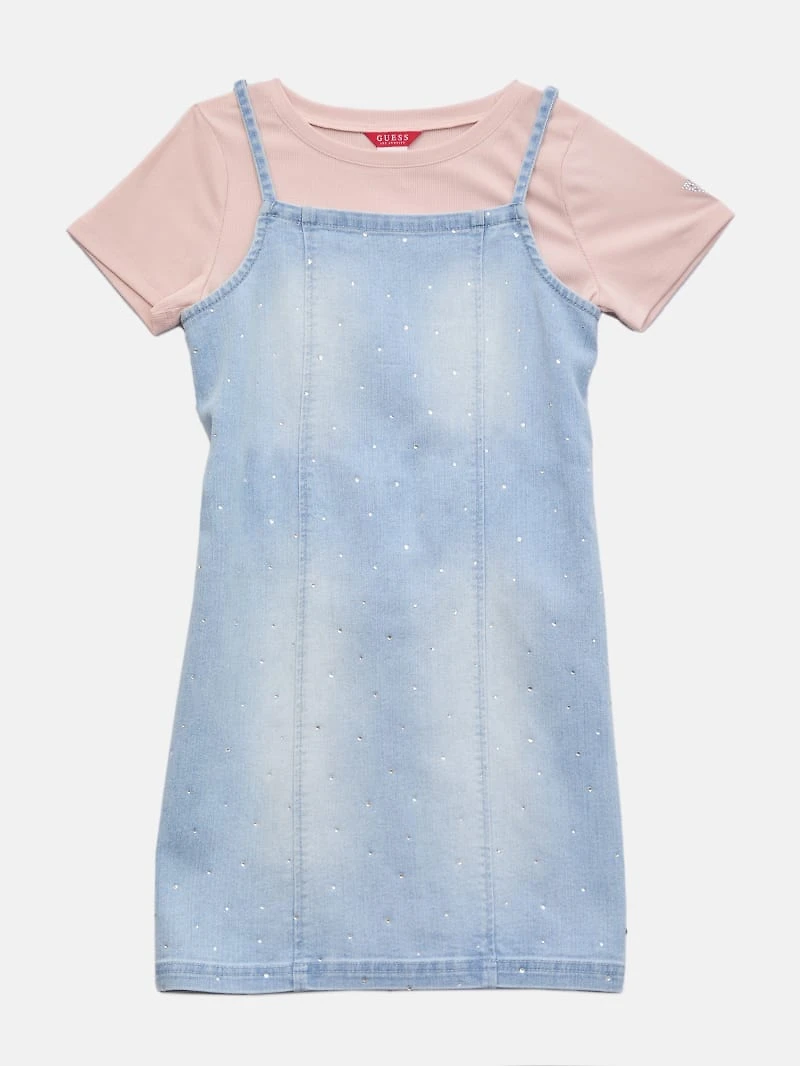 Emma Layered Denim Dress (7-14)