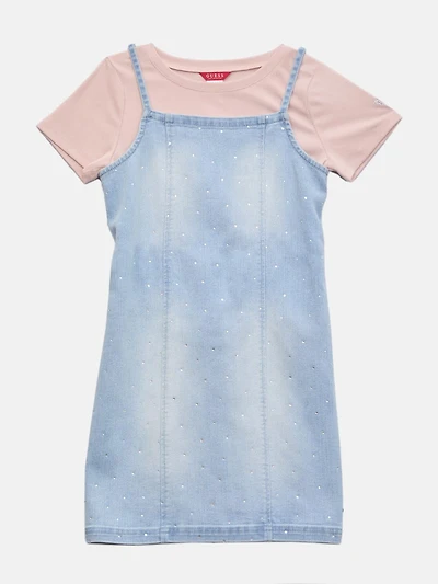 Emma Layered Denim Dress (7-14)