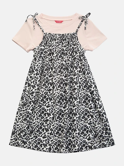 Layered Leopard Dress (7-14)