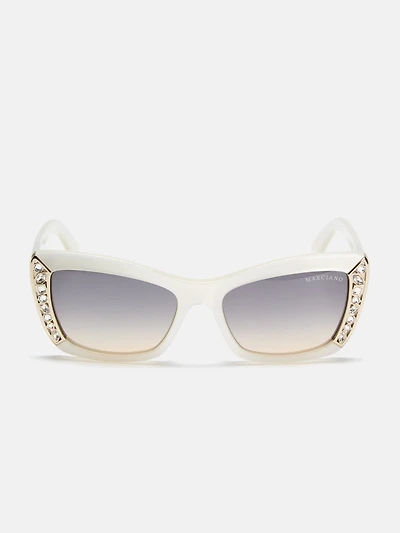 Marciano rectangular sunglasses