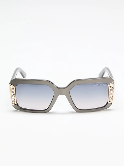 Marciano geometric sunglasses