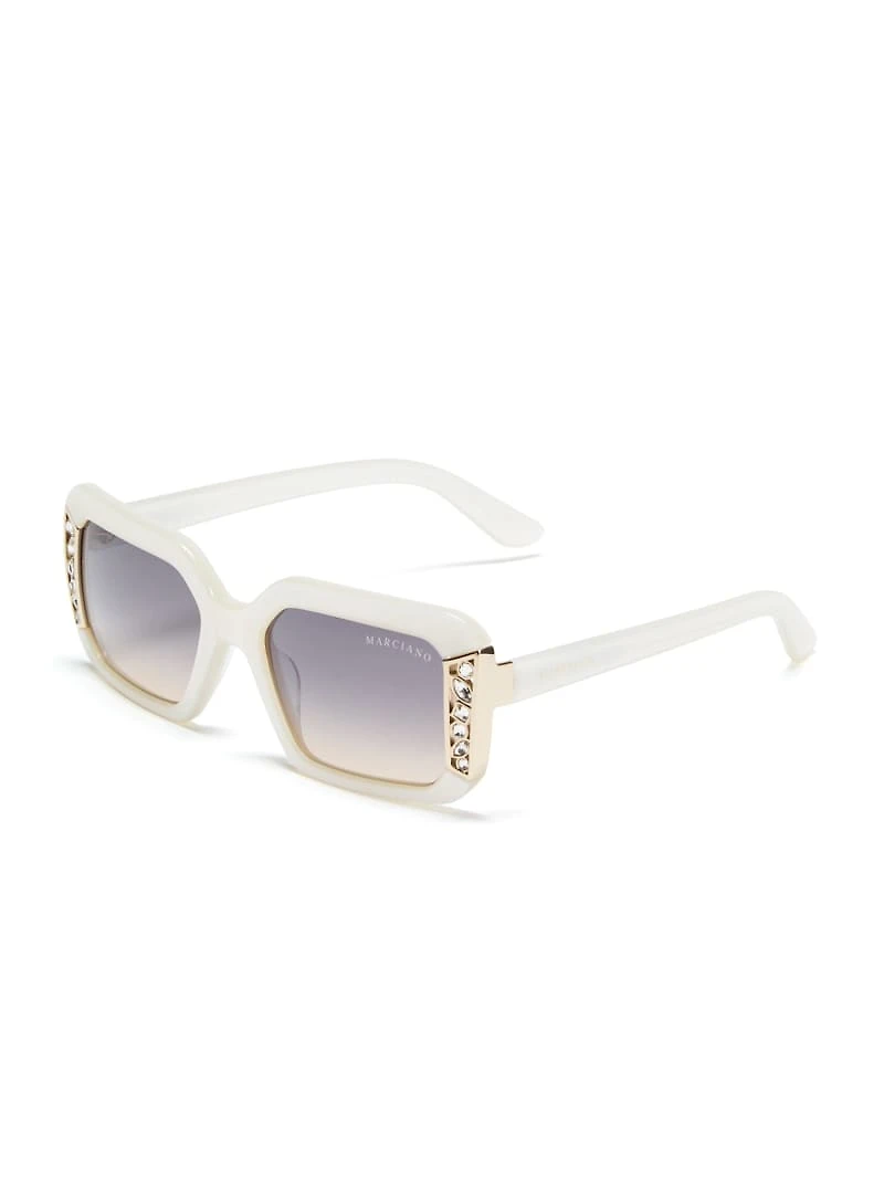 Marciano geometric sunglasses