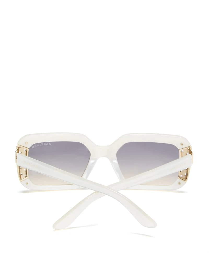 Marciano geometric sunglasses