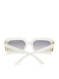 Marciano geometric sunglasses