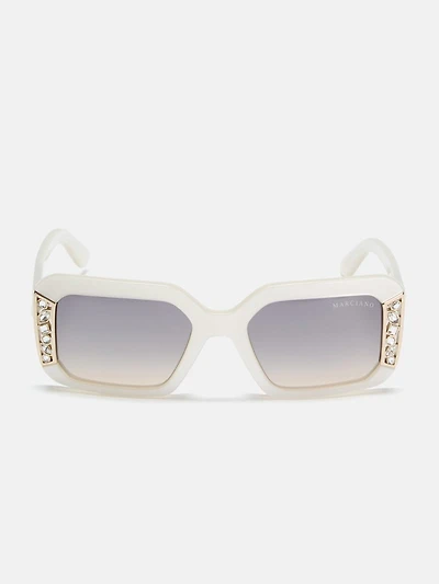 Marciano geometric sunglasses