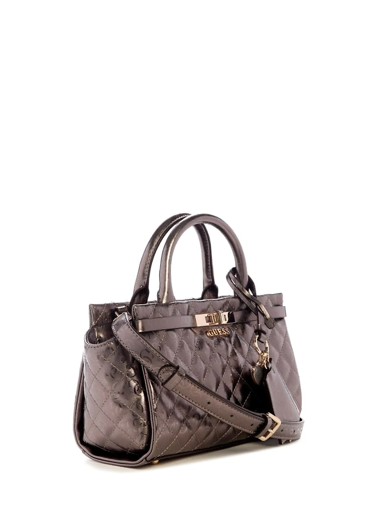 Idra Small Faux-Leather Satchel